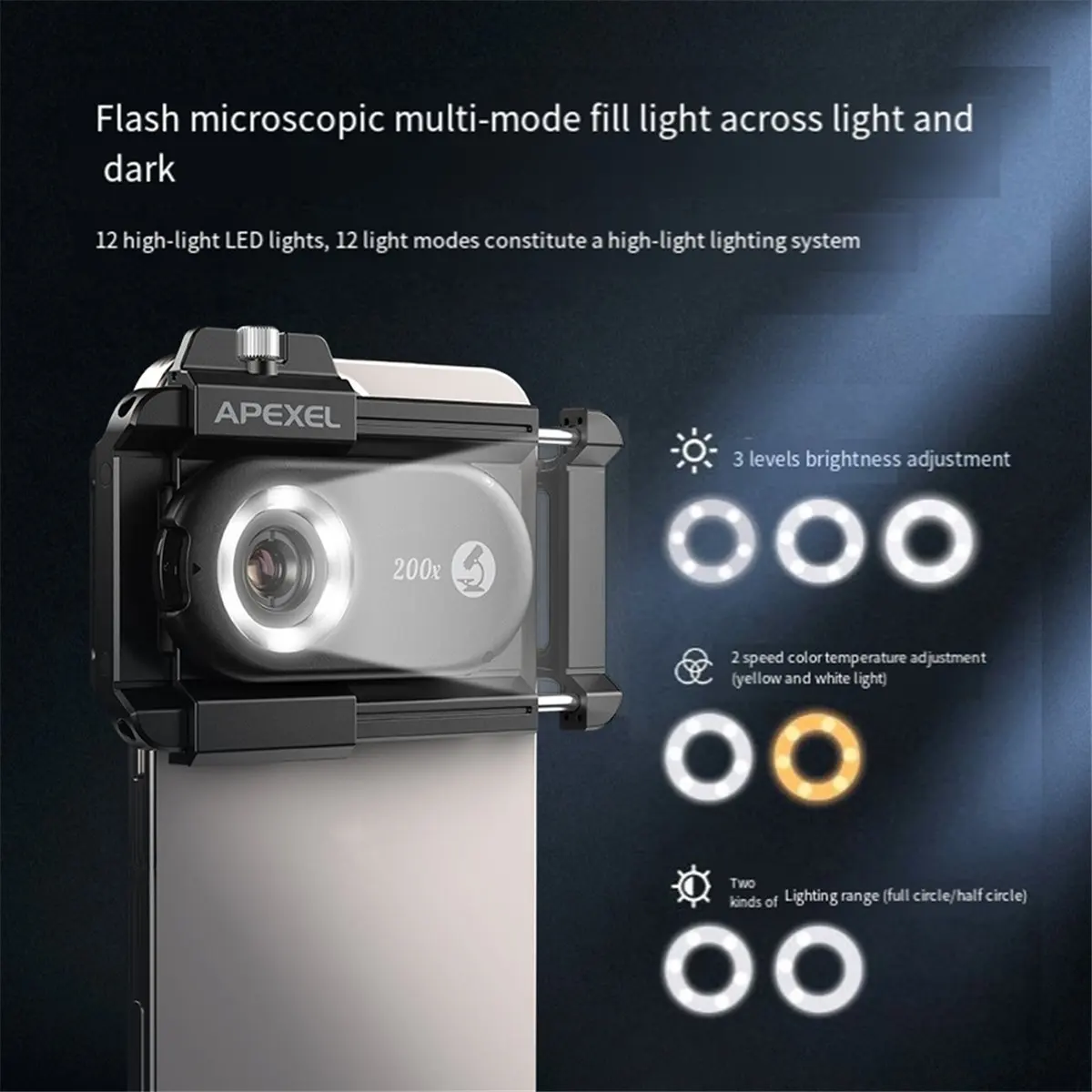 abjs-phone-microscope-lens-200x-phone-lens-nano-zoom-for-android-with-led-uv-light-cpl-universal-clip-200x