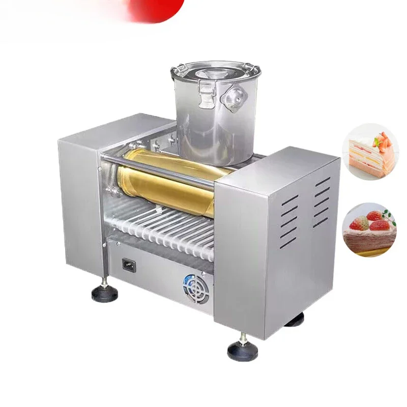 Automatic Thousand Layer Cake Skin Machine Tortilla Pancake Maker Bakery Equipment