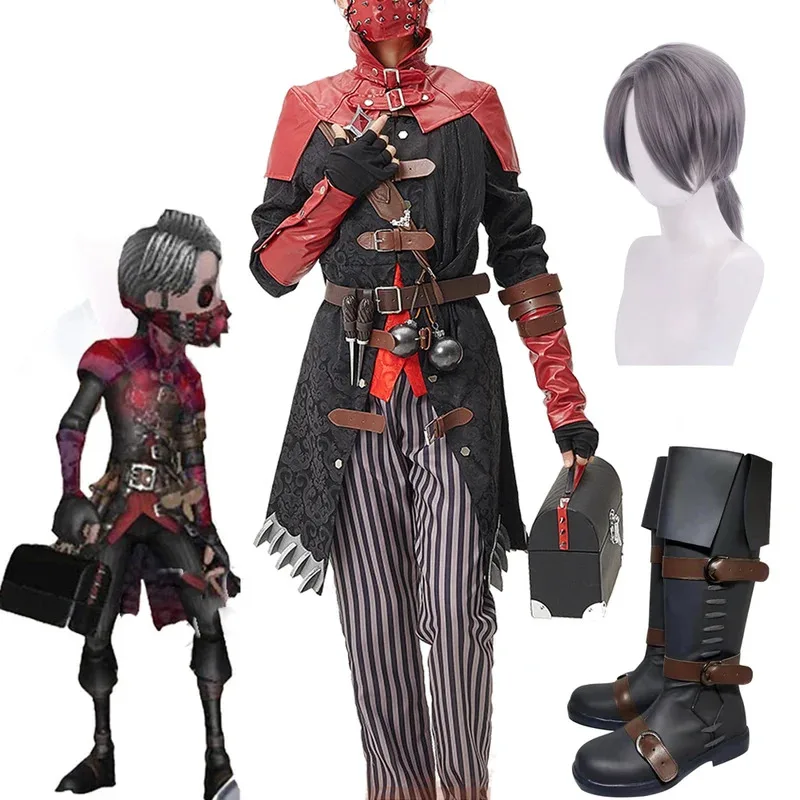 

NewGame Identity V Костюмы для косплея Экзорцист Бальзамировщик Эзоп Карл Косплей Костюм на заказ для Хэллоуина, Рождества и парика Sho