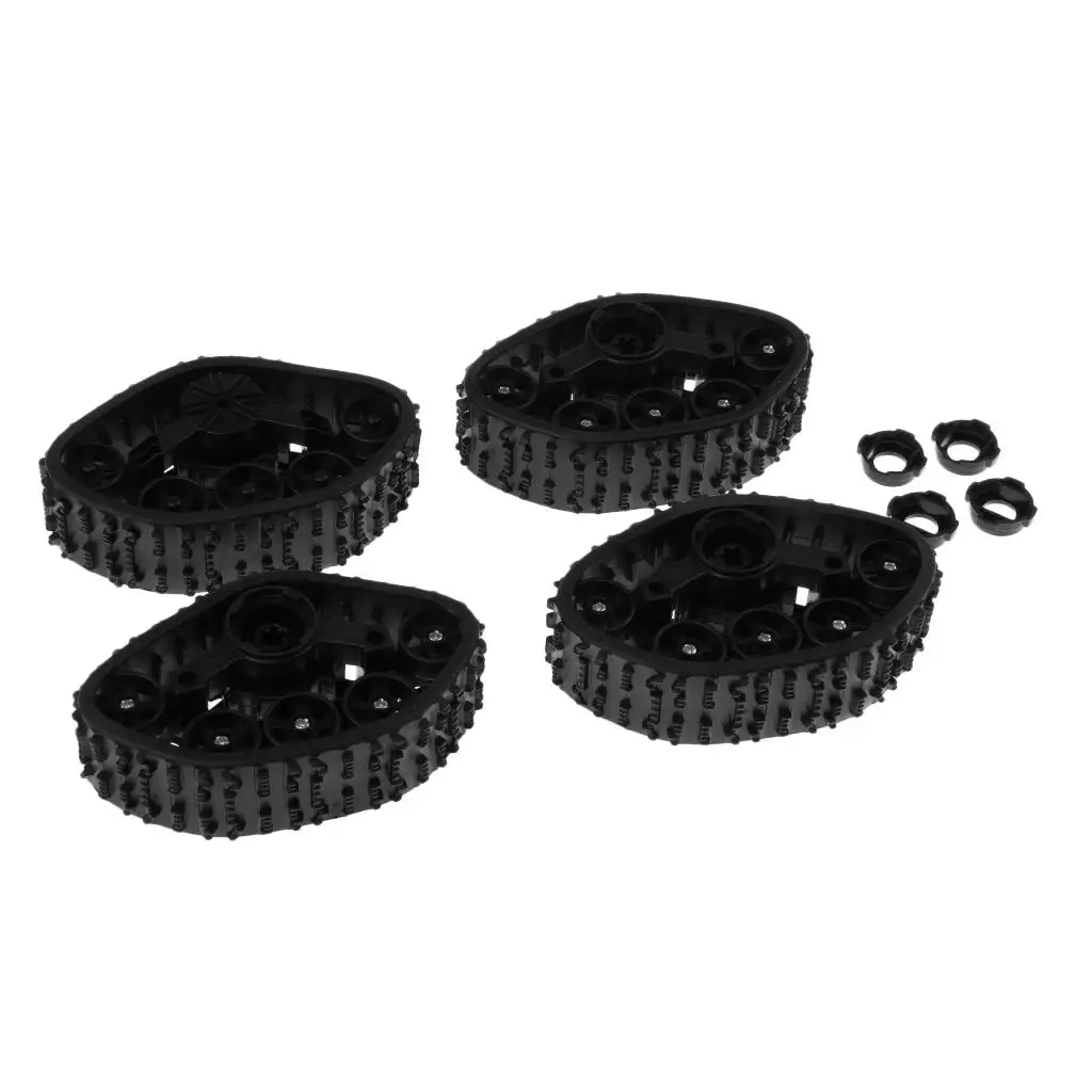 Track Wheels for WPL 1/16  B-16  C-14 C-24 RC Car  Truck