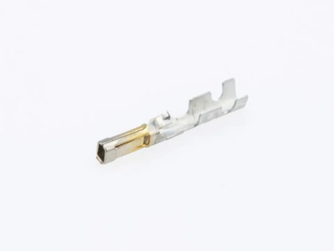 （100pcs）0016020087 SL Crimp Terminal Series 70058 Female 22-24 AWG with 0.38µm Selective Gold (Au) Plated Contact Reel 16020087