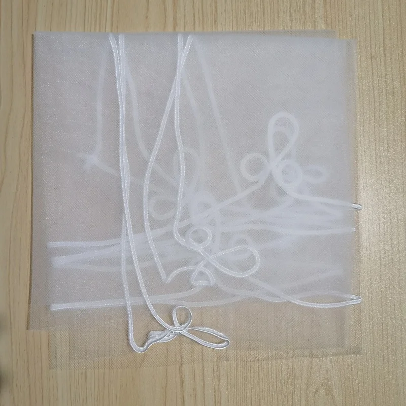 One Layers White Wedding Bride Bridal Soft Bride Veil
