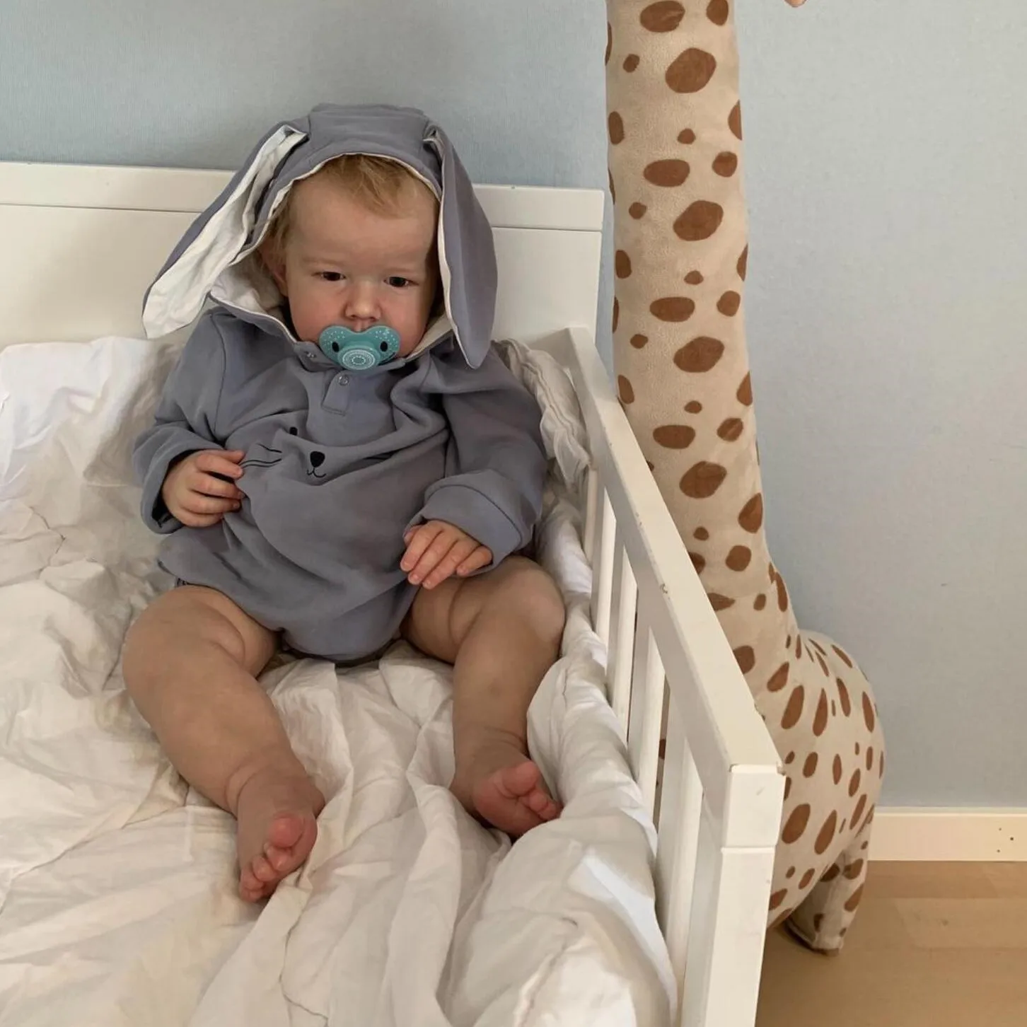

Реалистичная кукла Reborn для маленьких мальчиков 50 см, варианты Liam, ручная работа с 3D-кожей, видимые венами, укорененные волосы для коллекционеров