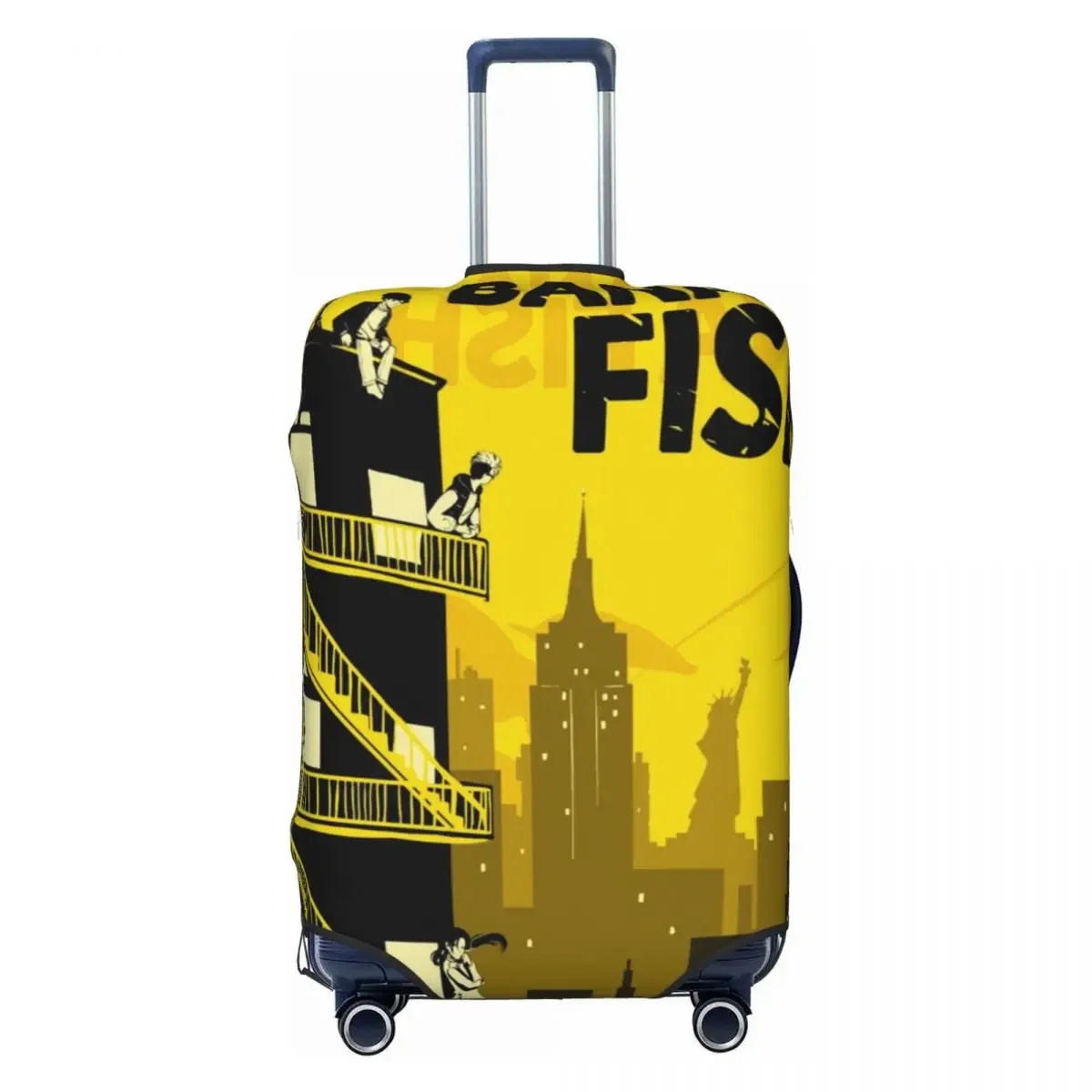 Banana Fish Suitcase Cover new york city urban eiji okumura ash lynx Cruise Trip Holiday Practical Luggage Case Protector