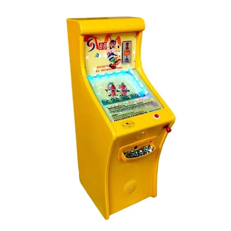 Gold Amusement Coin Operated Arcade Game Machines Educational Toy Electronic Pinball Vending Machine