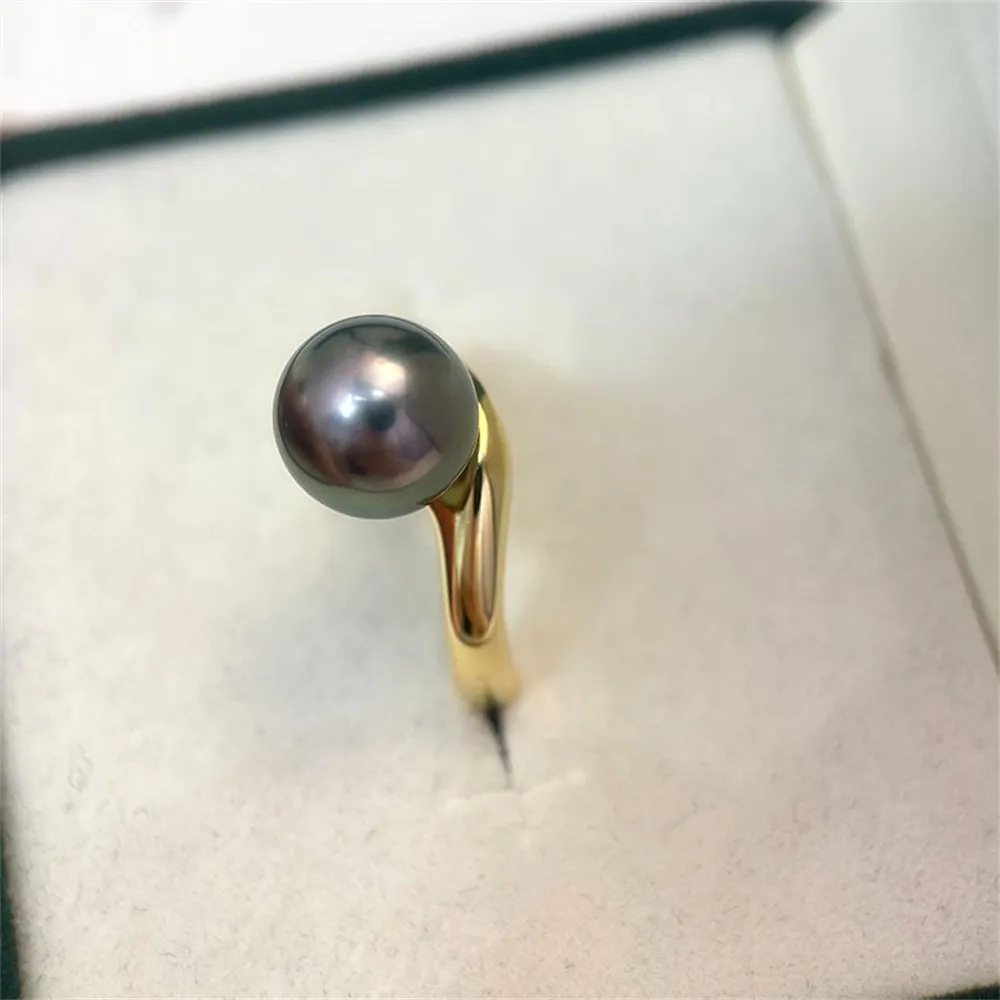 Solid S925 Sterling Silver Pearl Ring Settings Findings & Accessories  for Jewelry Making Bulk Wholesale Craft Supplies No Pearl