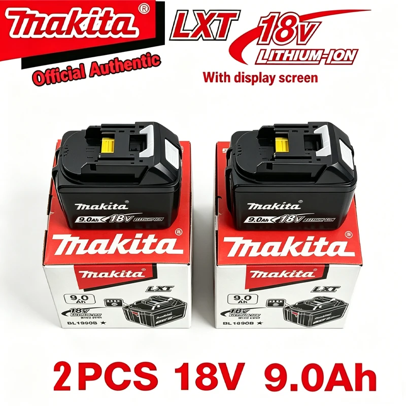 

Makita Power Tool Rechargeable Lithium-ion Battery 9.0Ah 18V BL1860B BL1860 BL1850 BL1830 BL1815 9000mAh