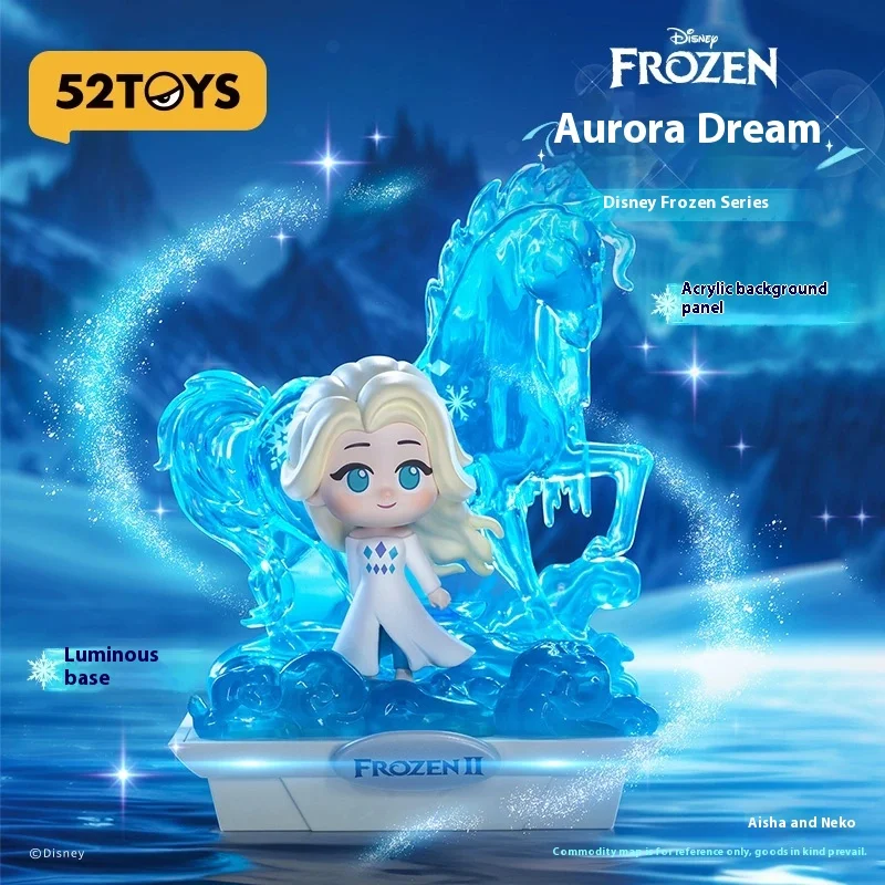 

Горячие 52 игрушки Disney Frozen Series Aurora Dream слепая коробка милые игрушки ручной работы для игр детский сюрприз праздничные подарки на день рождения