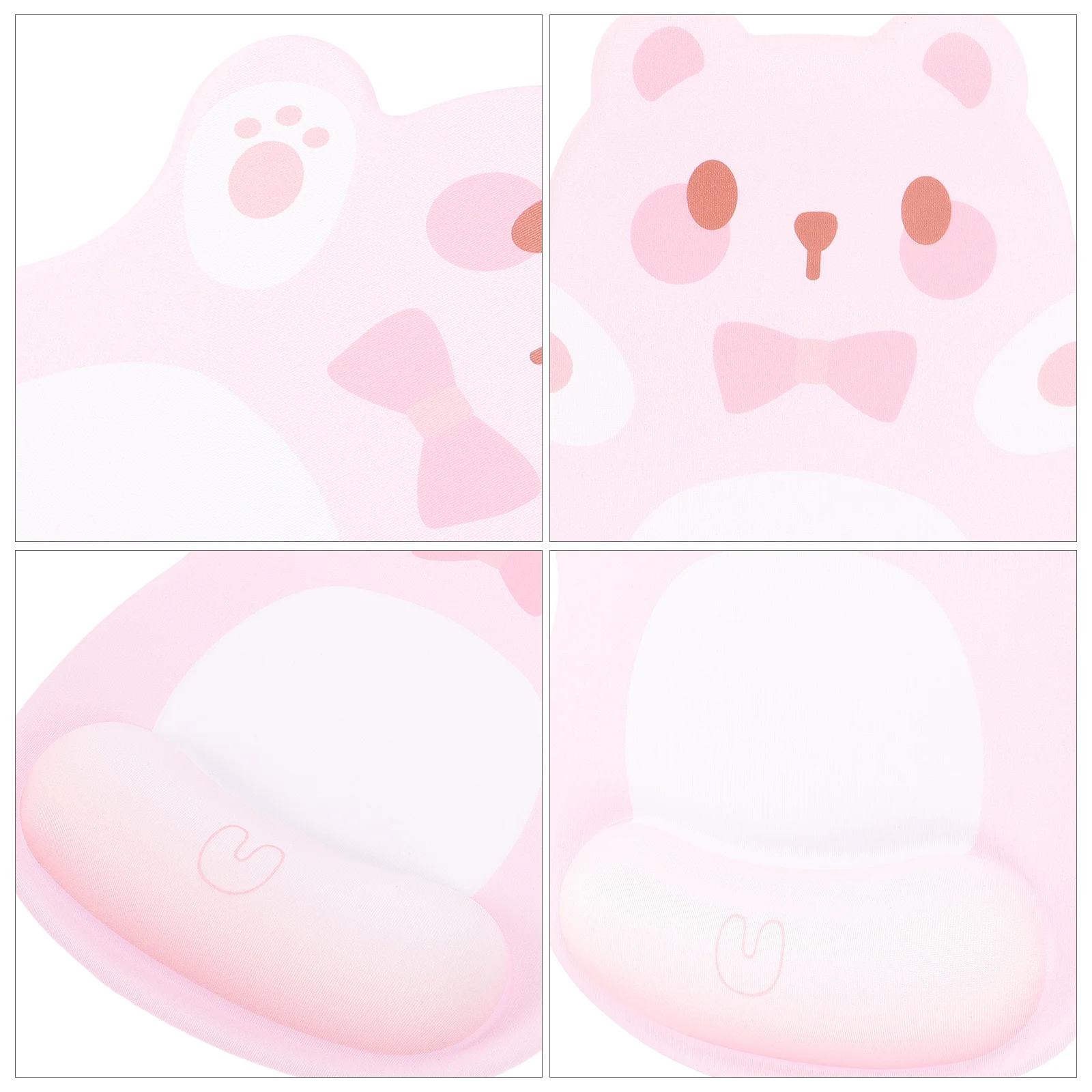 

Mouse Pad With Wrist Support Large Size Anti-Skid Base For Laptop Gaming Office Ergonomic Desktop Computer Mousepad