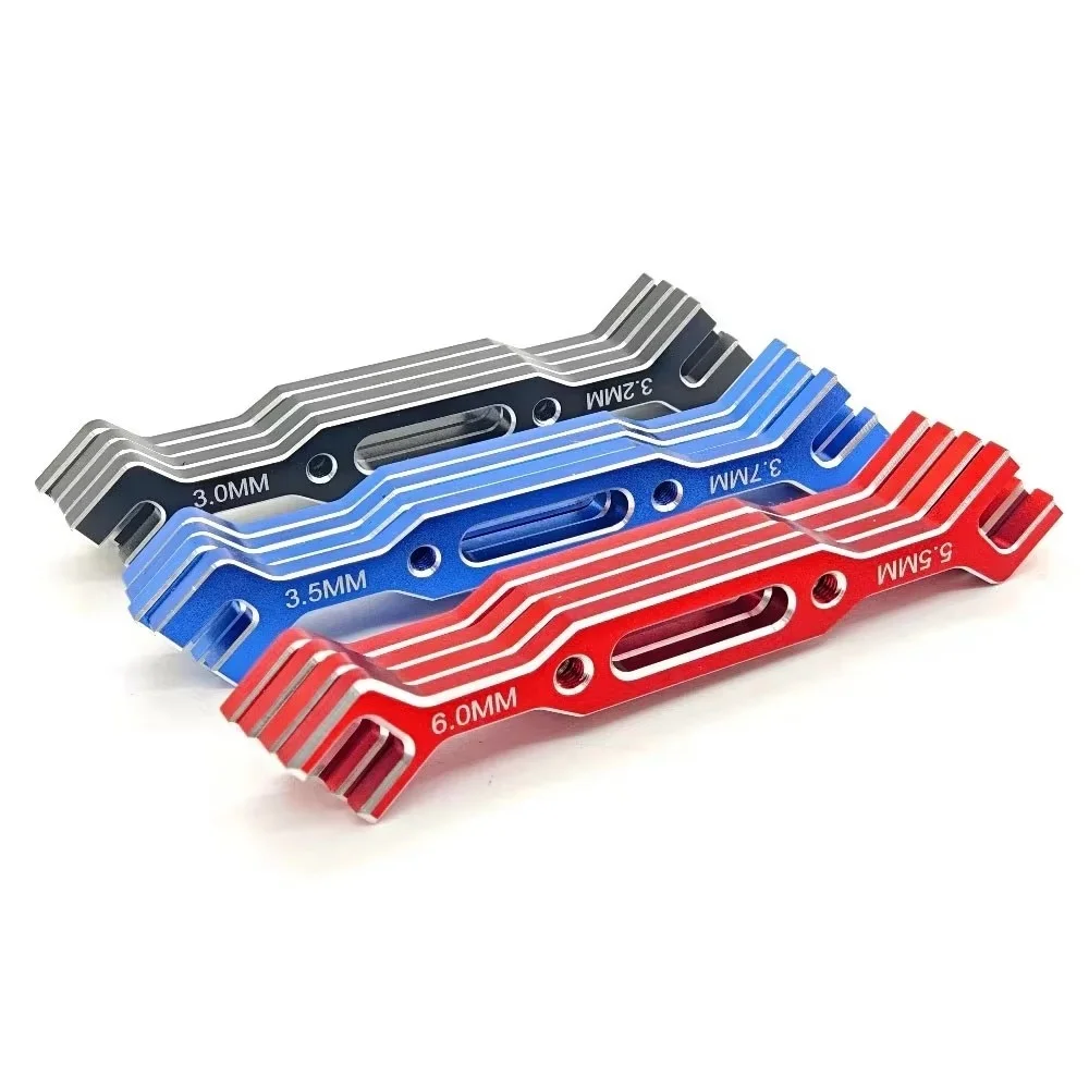 4pcs 7075 Aluminum RC Wrench 3.0/3.2/3.5/3.7/4.0/5.0/5.5/6.0mm Turnbuckle Nut Ball Joint for RC Crawler Car Boat Drone