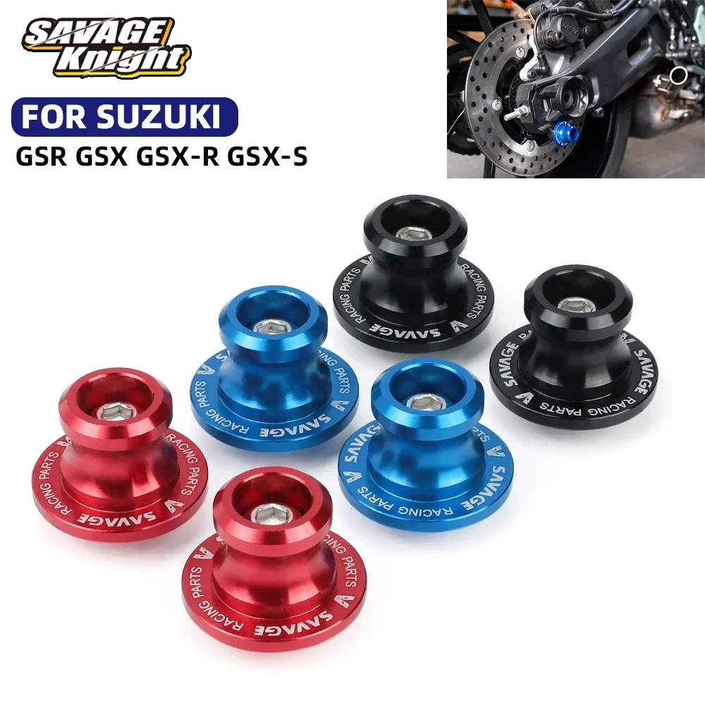 Swingarm Spools Slider For SUZUKI GSXS 750 950 1000 GSX 250 650 1250 1300 GSXR 125 150 600 750 1000 Motorcycle Wheel Stand Screw