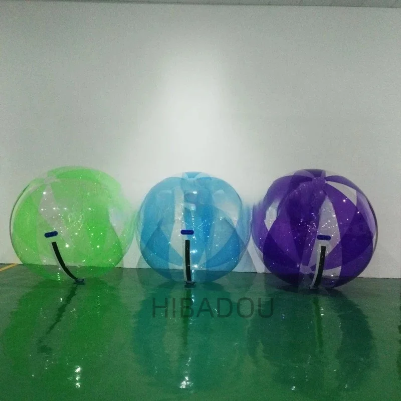 2m Dia TPU Opblaasbare Water Lopen Bal Opblaasbare Water Lopen Bal Zorb Bal Menselijke Hamster Binnen Dacing Bal Uitverkoop