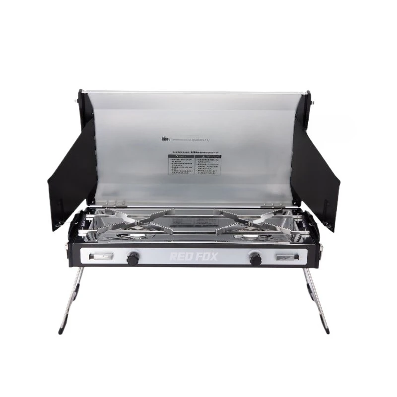 

Outdoor picnic camping barbecue stove equipment full set of outdoor portable folding