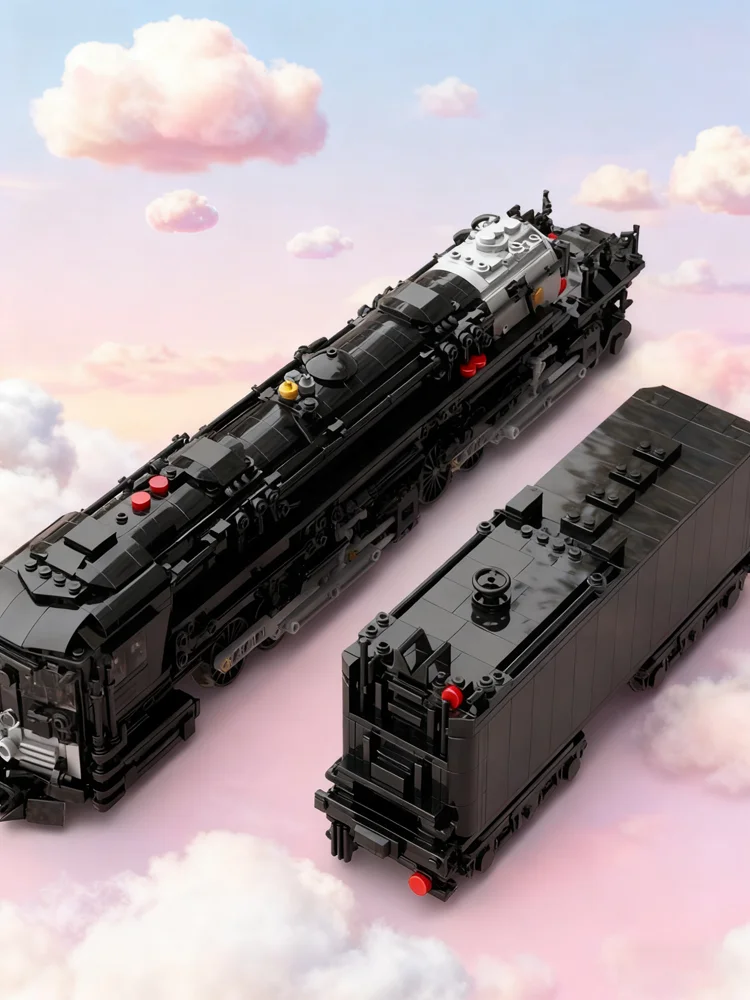 2129 Teile MOC 1 Southern Pacific AC 4 8 2 Mallet-Zug Modellbausatz Architektur-Spielzeug Festliche Geschenke Bausatz-Idee