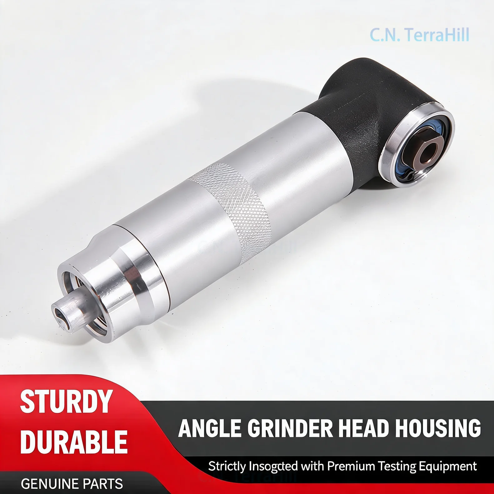 Durable Metal Elbow Grinder Head Housing Pneumatic Tool Replacement Part Wear Resistant Modification Head