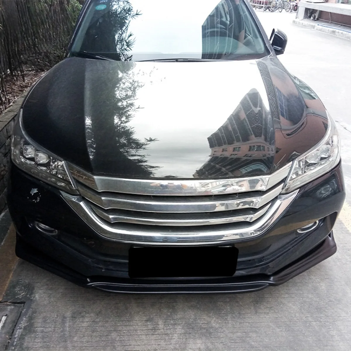 Alerón de labio de parachoques delantero de coche, protectores deflectores divisores de parachoques delantero para Honda Accord 9th 9.5th Gen, Kit de carrocería, accesorios para coche