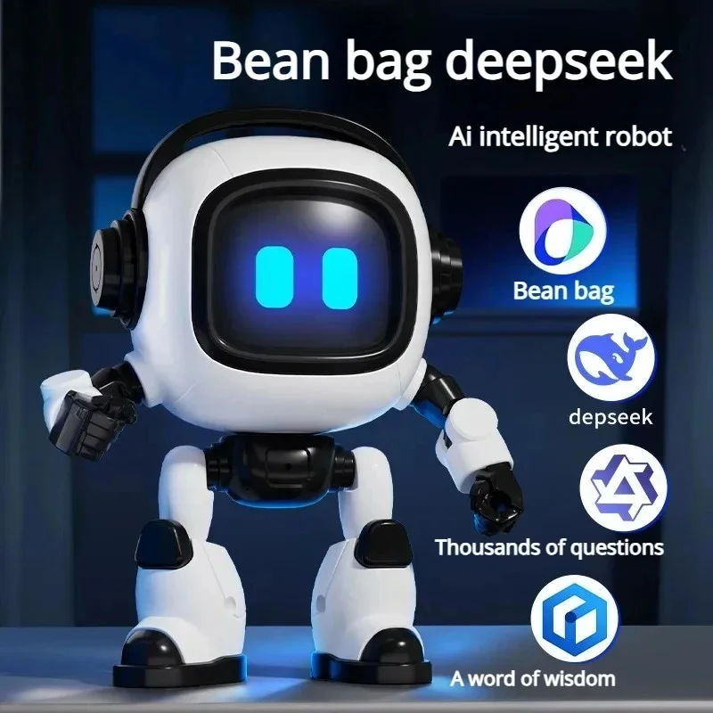 Nouveau robot IA Xiaobei, robot intelligent ChatGPT, interaction vocale Bean Bun, chat pour l'éveil des enfants, jouet de bureau
