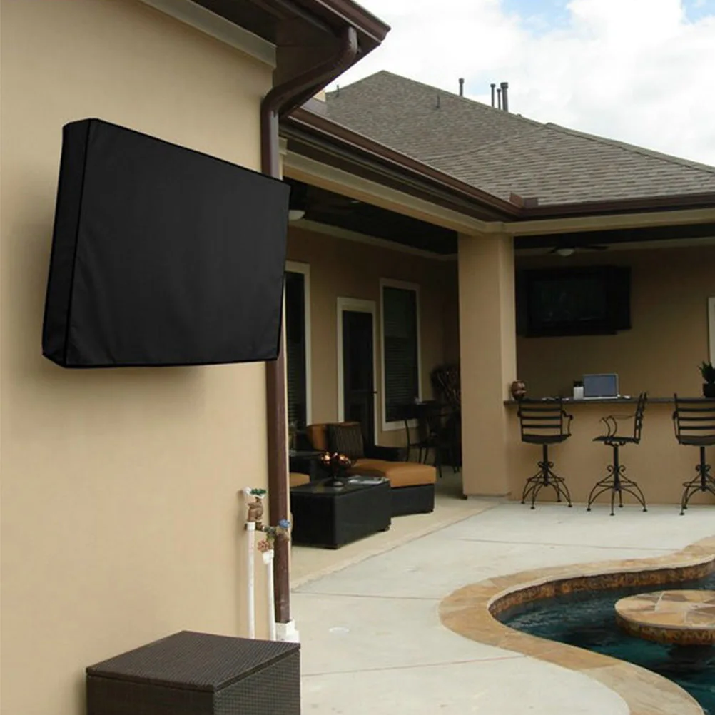 

Outdoor Waterproof Cover 36-38 Inch Compatible LED LCD Plasma Screen Protector Weatherproof Anti Dust Sand Cover