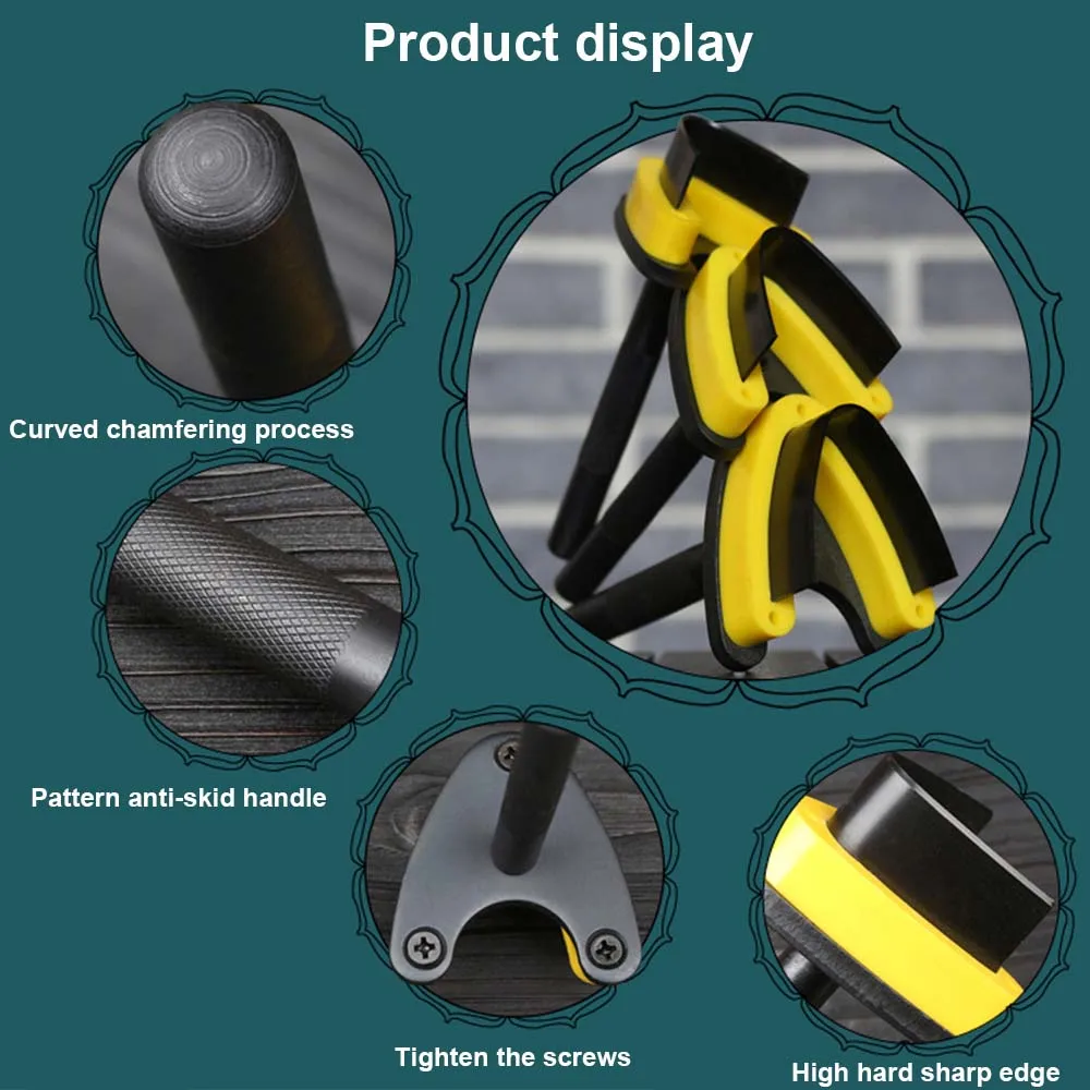 Belt Tail Punch American-style Professional Semicircle V-shaped Chop Diy Handmade Leather Girdle Sword Tail Round Tail Punch