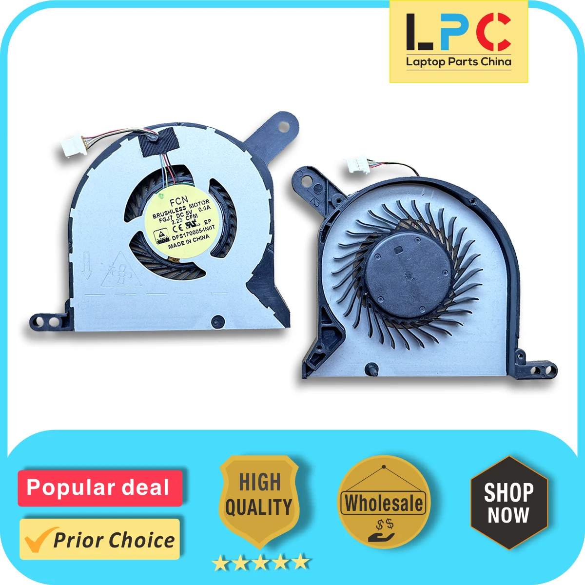 

Оригинальный новый кулер для ноутбука Dell Alienware M13X 13 R2 P56G, вентилятор охлаждения процессора DFS170005N0T, радиатор, 5В 0.5А, FFTN