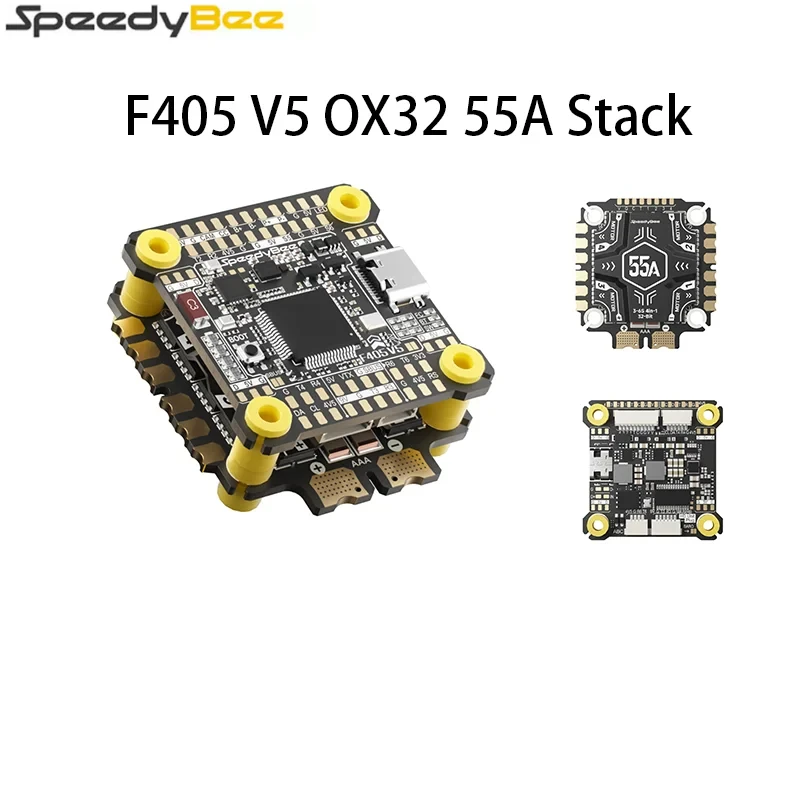 SpeedyBee F405 V5 OX32 55A 30x30 Model Aircraft FC&ESC Stack