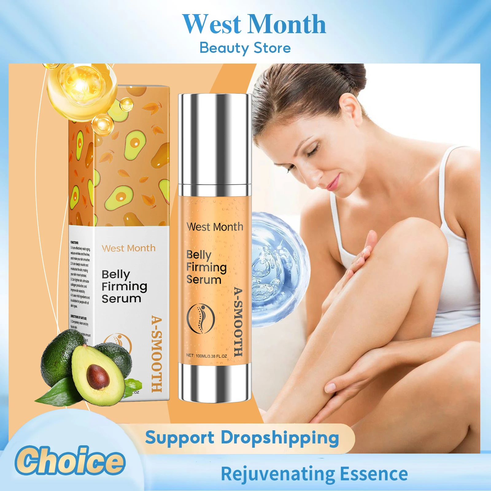 

Rejuvenating Essence Reduce Wrinkles Anti Aging Fade Fine Lines Moisturizing Repairing Smoothing Brightening Skin Firming Serum