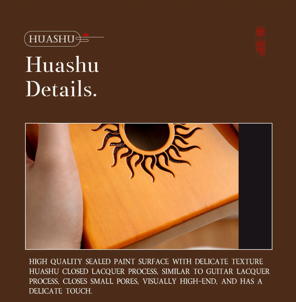 Hluru 17-Tasten-Kalimba aus Ahornholz, 21 Tasten, Daumenklavier, tragbares Fingerklavier für Anfänger, Mbira, Geschenk für Kinder und Erwachsene – Detail 5
