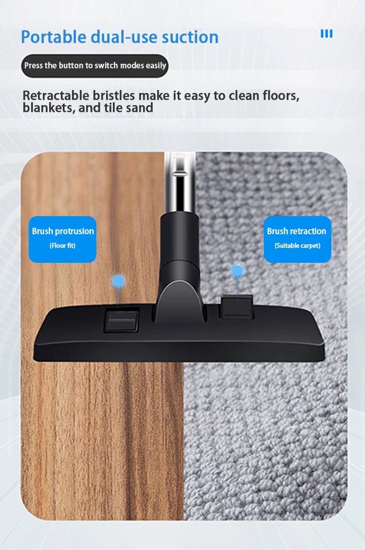 المكنسة الكهربائية الخلفية المقاومة للانفجار مناسبة لامتصاص جزيئات الغبار في ورش العمل والمصانع