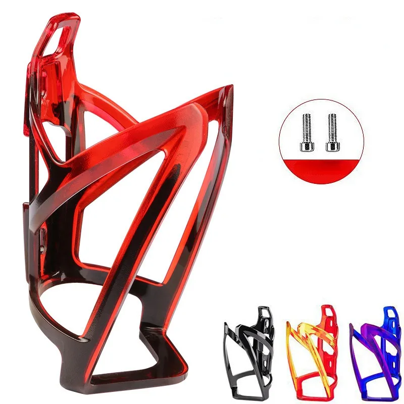 1 Set Cycling Bottle Cages MTB Road Bicycle Water Bottle Holder Colorful Lightweight Cycling Bottle Bracket Bicycle Accessory