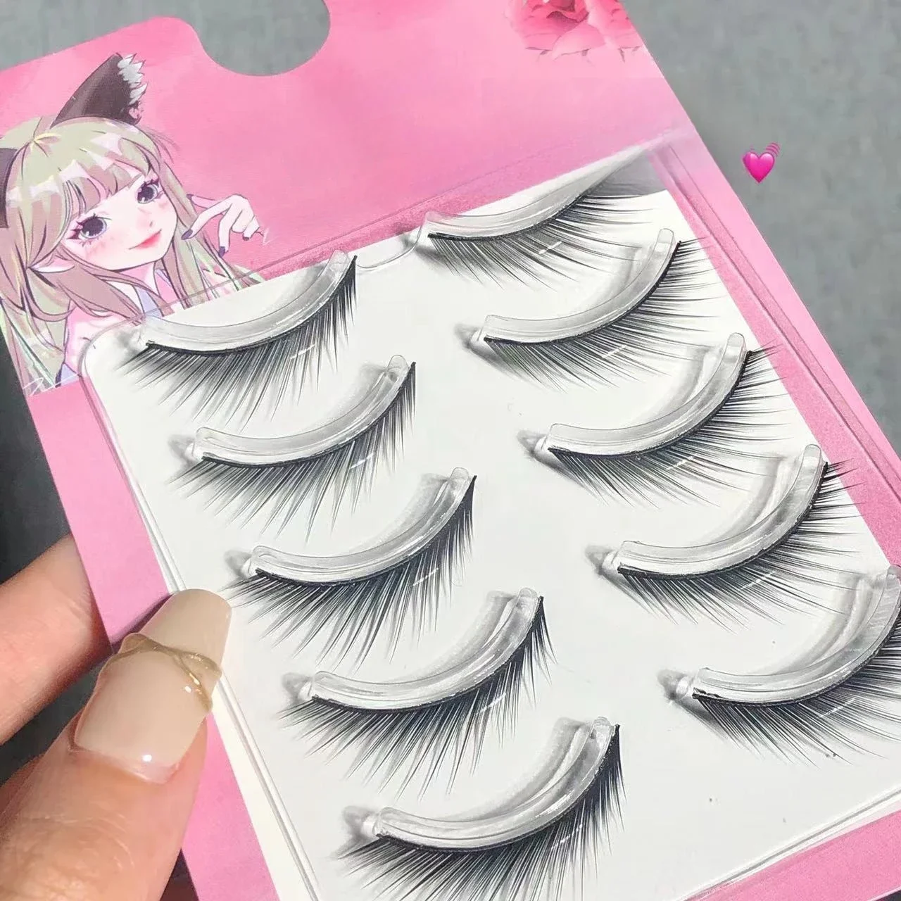 DDT62 pesca stile antico sorella volante obliqua gambo nero intero occhio di volpe ciglia finte affumicate europee e americane