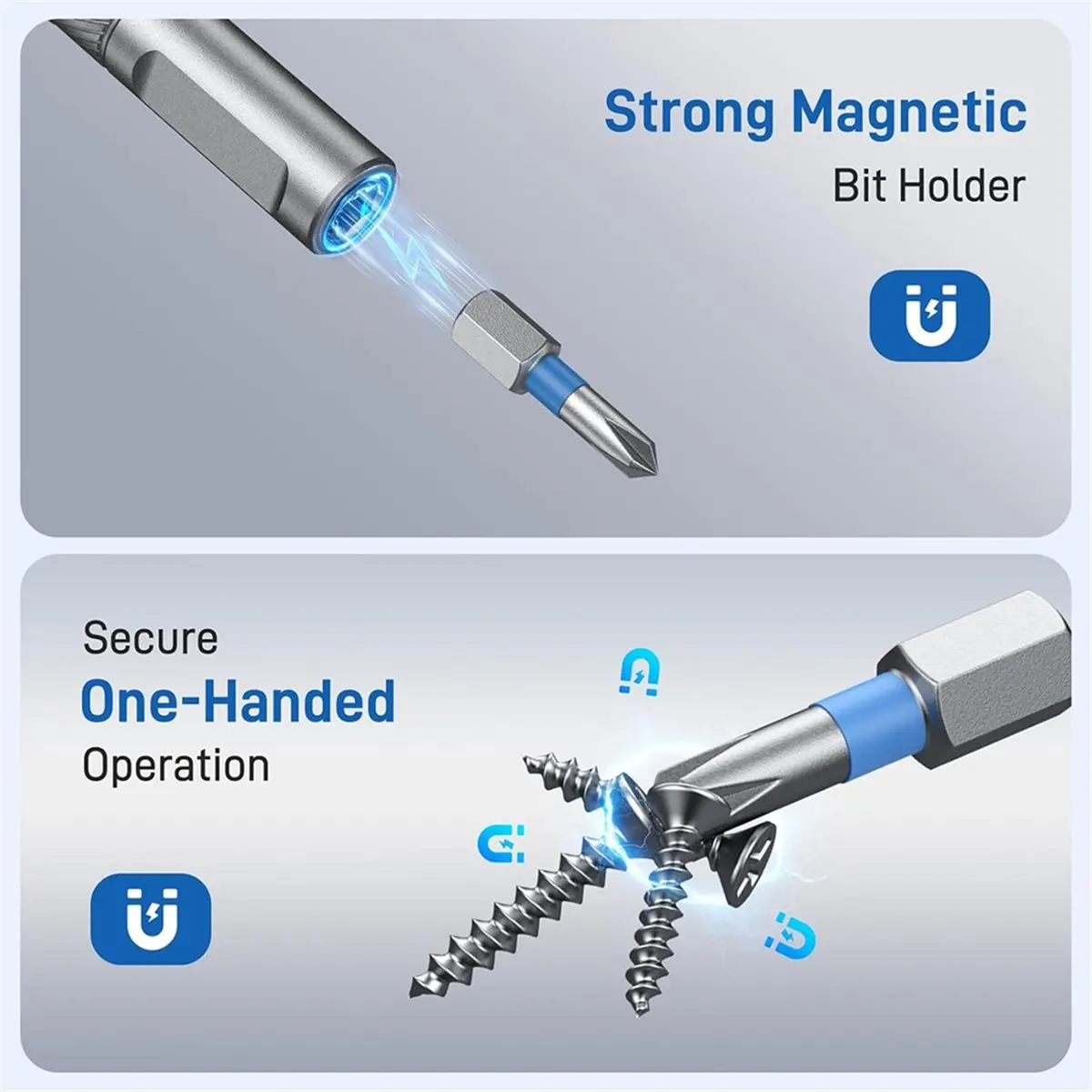 2026 New Tool 25 in 1 Magnetic Ratchet Screwdriver Set with 7 -V Metric Sockets T Handle Allen Wrench Set, S2 Alloy Steel Bits