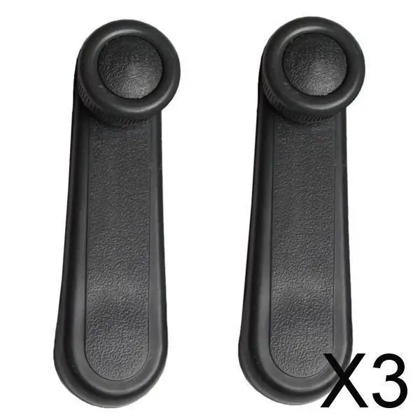 3x2pcs Manual Window Crank Handle Car Window Winder Handle for Wuling 6371