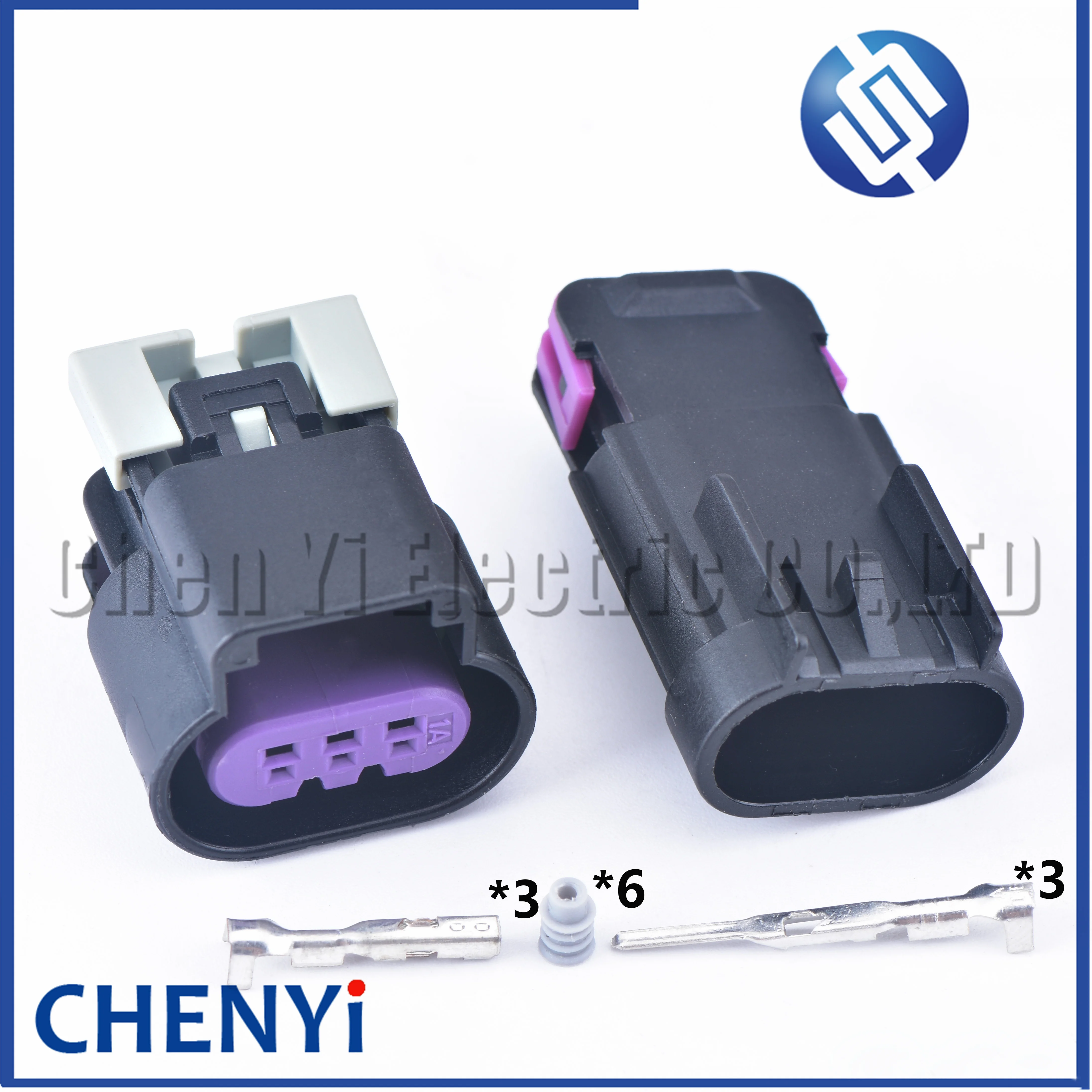 3 Pin Auto Waterproof Wiring Harness Connector Socket Electric Oil Pump Plug 15326808 13519047 15326813 For GT 150 with wires