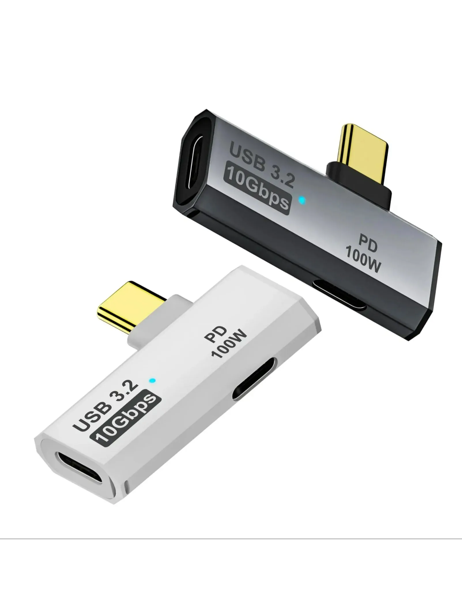 Typ-C 10Gbps/Kopfhörer-Adapter mit PD 100W Ladeanschluss 2-in-1 USB-C Splitter für Rog Ally, Steam Deck, Laptop, Mobiltelefon