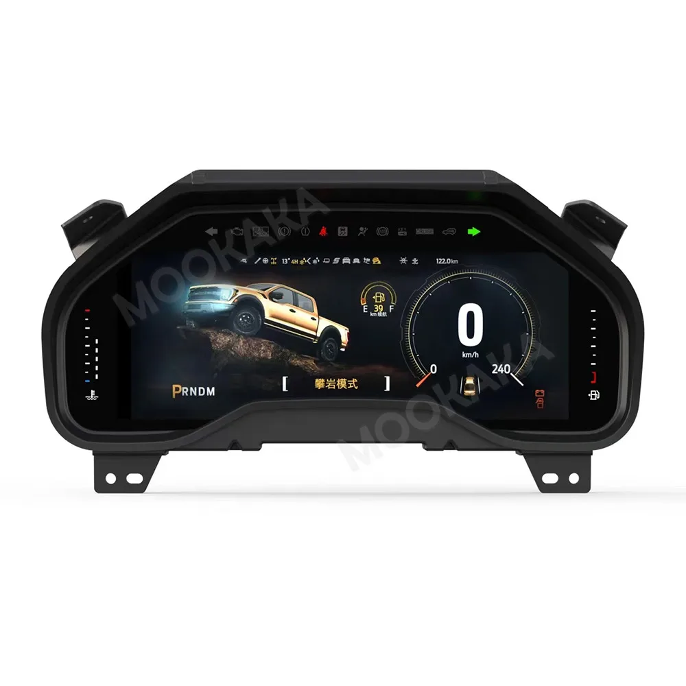 Car Digital Cluster For Ford F150 2015-2020 Raptor Series 2015-2020 LCD Instrument Panel Speedometer Dashboard Virtual Cockpit