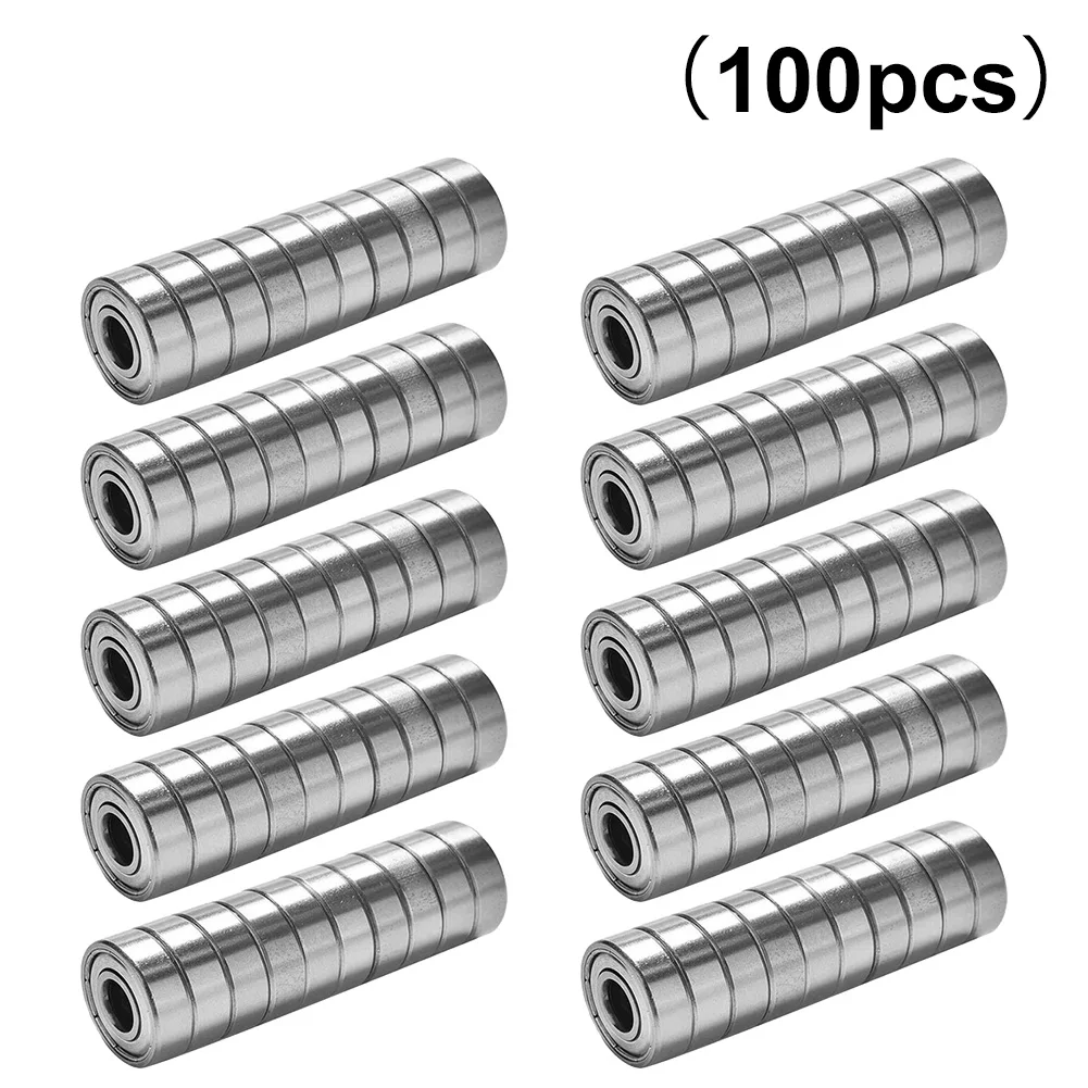 

100 шт. шарикоподшипники радиальные подшипники универсальные подшипники для скейтборда герметичные подшипники из углеродистой стали для скейтбордов лонгбордов
