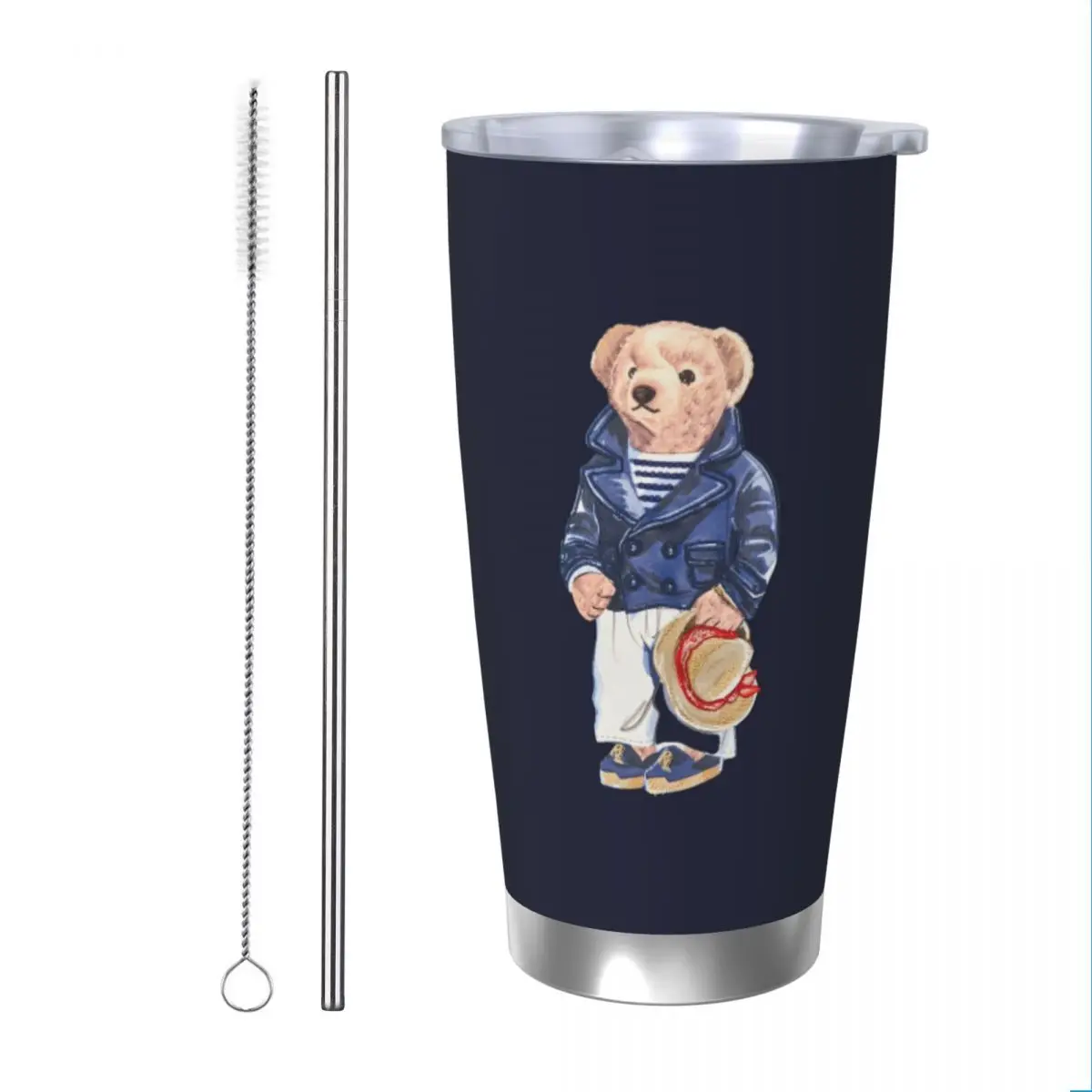 Ralph Bear 20oz Cup Large Capacity Car Mug Leak-proof Juice Coffee Cup Food Grade