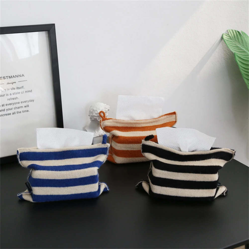 Nordic Tissue Box Holder Home Decor Table Tissue Paper Organizers Car Napkin Holders Bathroom Dispenser Toilet Paper Tissue Box