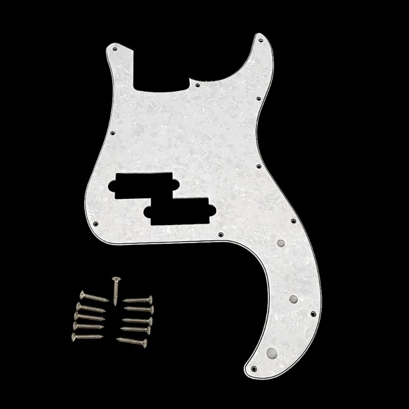 

11UE Guitar Scratch Plate Self-Adhesive Pickguard Sticker For 4 String Bass Guitars