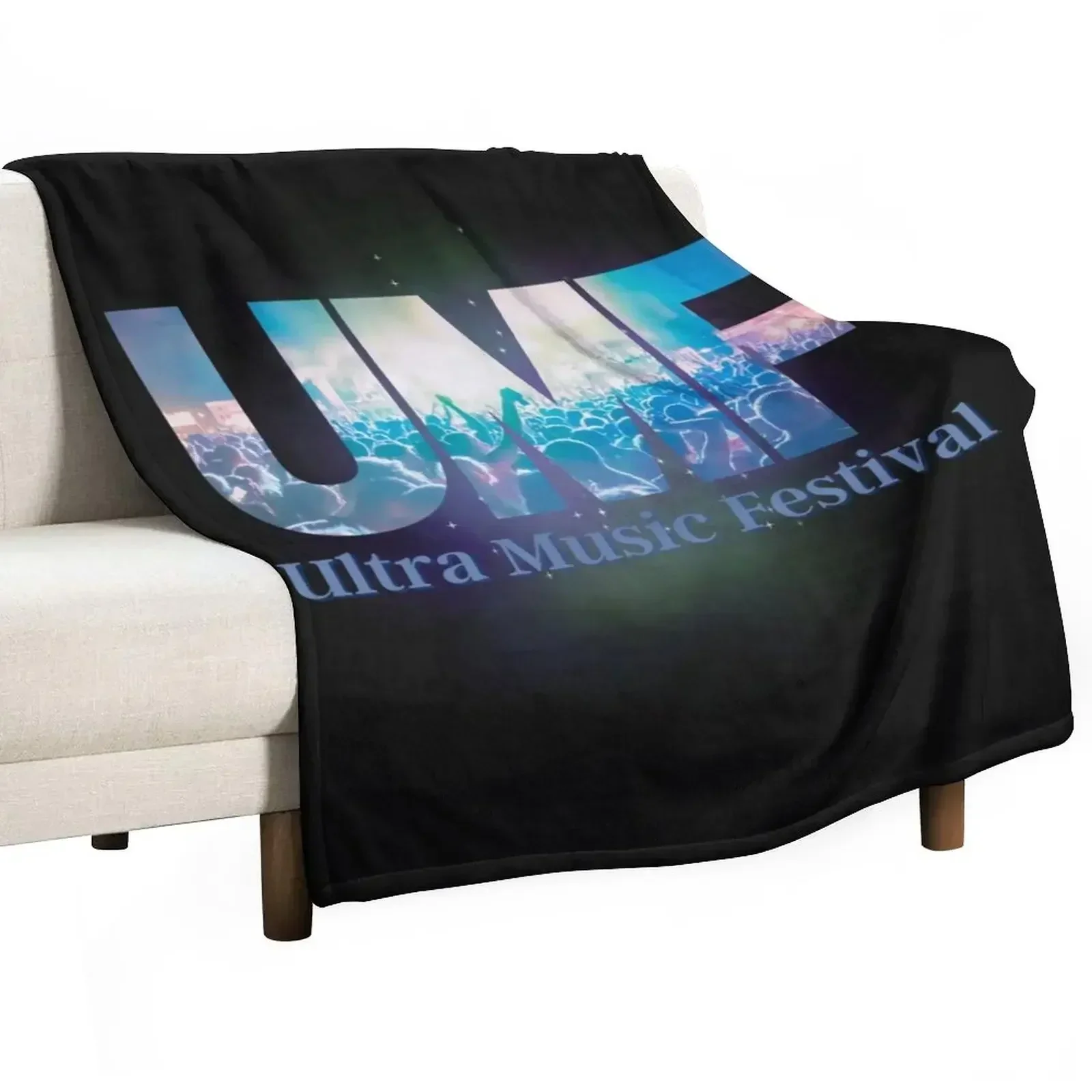 

Ultra Music Festival 2022 Throw Blanket Hairys Comforter Blankets