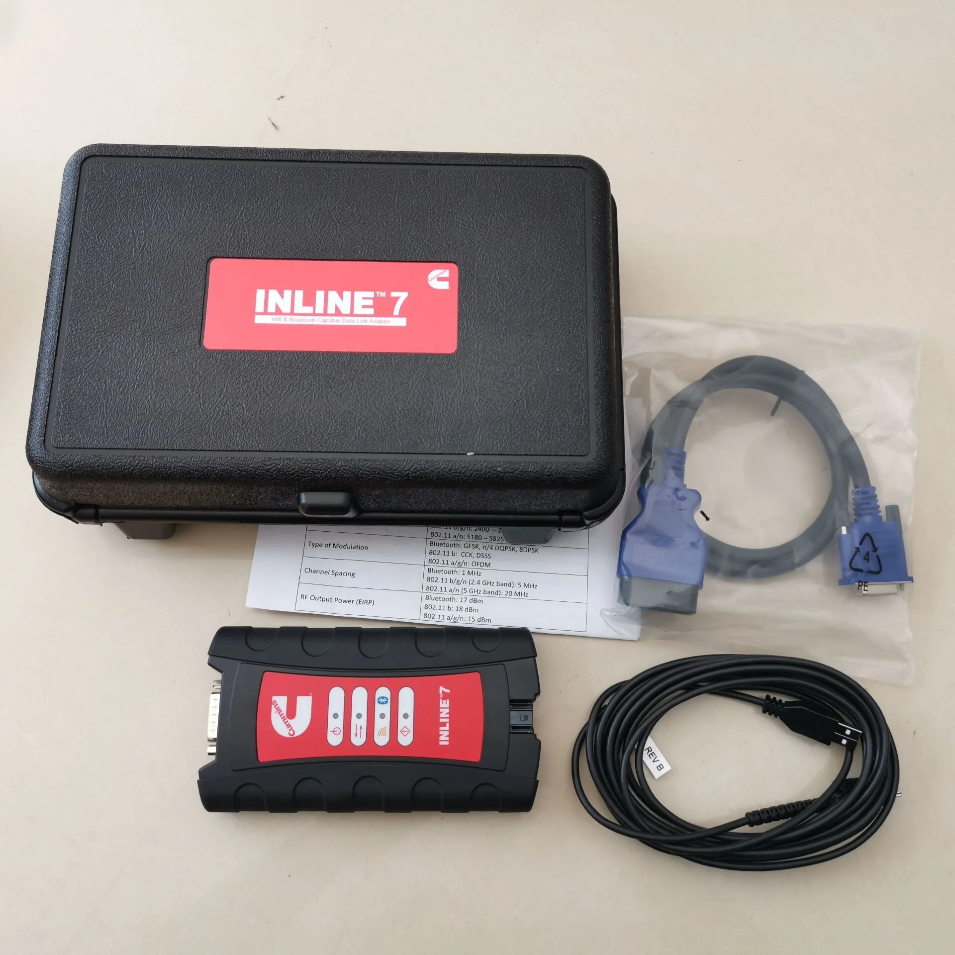 

Datalink Adapter Kit Cummins INLINE 7 5572620 5299899 6395441