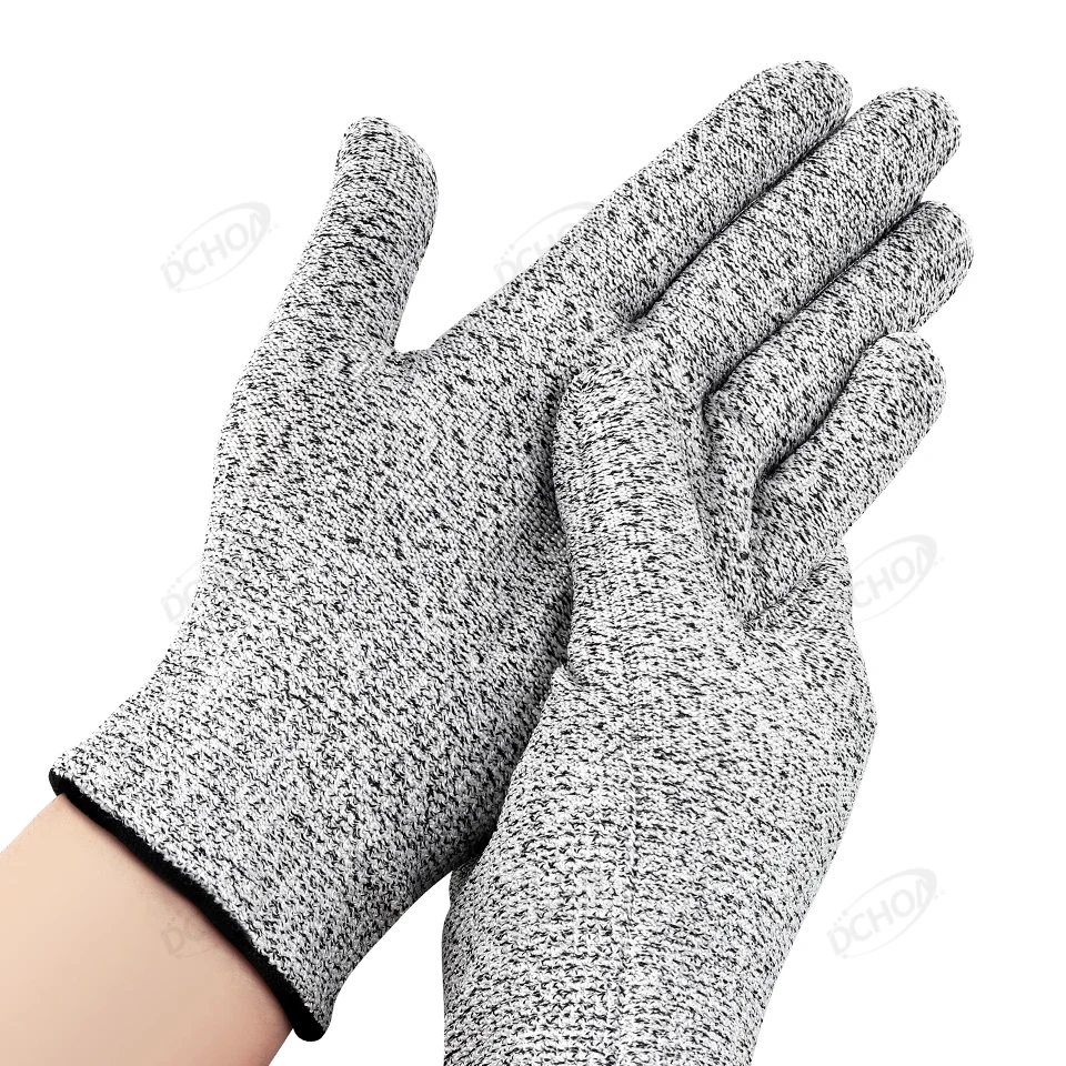 DCHOA HPPE Anti Cut Safety Gloves Industrial Protective Work Gloves for Vinyl Wrap PPF Window Tint Installation Automotive Tools
