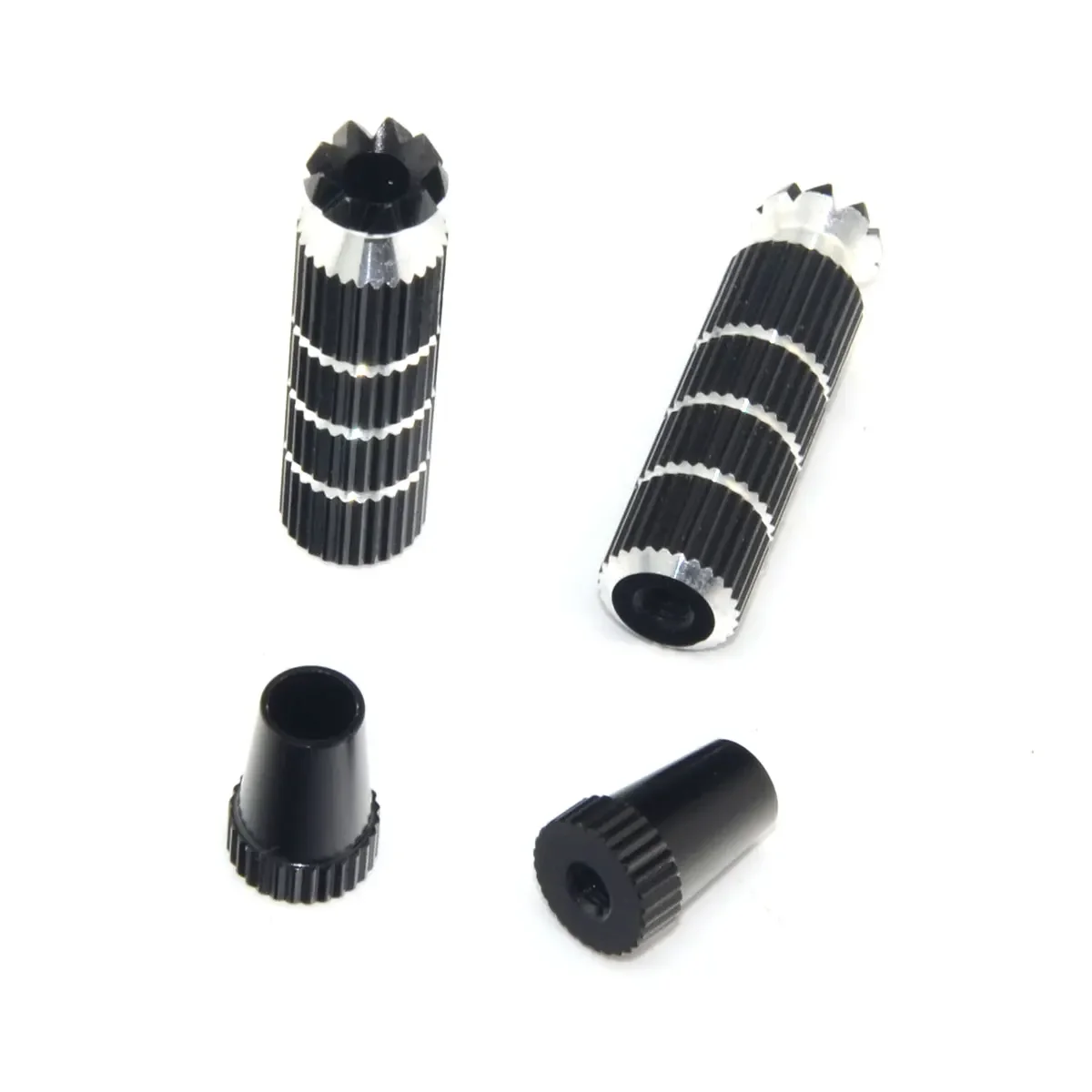 New Long M3 Thumb Stick Transmitter CNC Aluminium Alloy 2PCS Gift