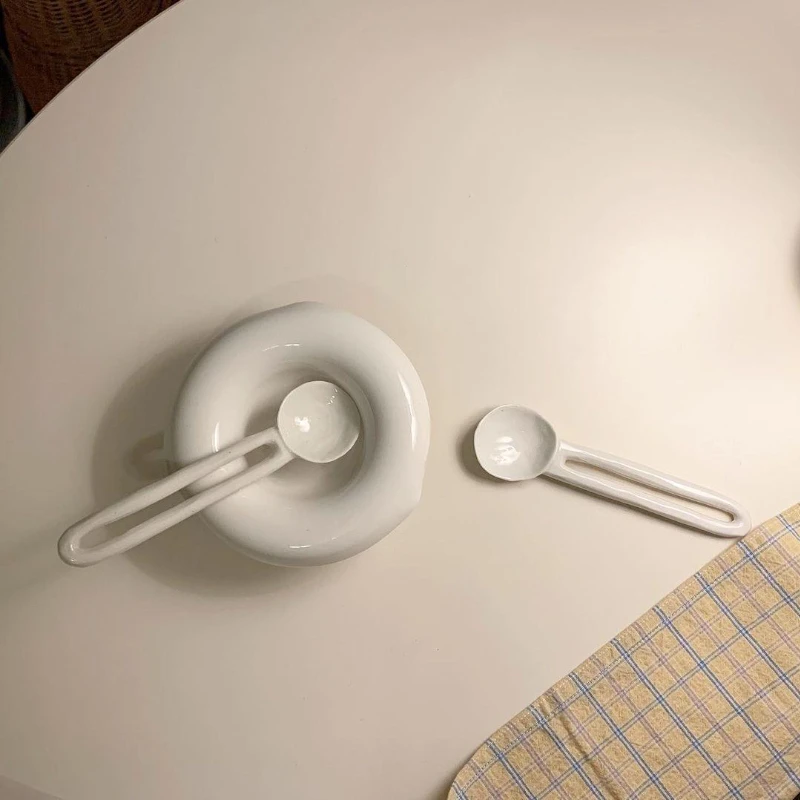 Dish Chubby Ceramic Sauce Bowl White Turn-up Seasoning Mini Honey Vinegar Gravy Dipping Jewelry Display