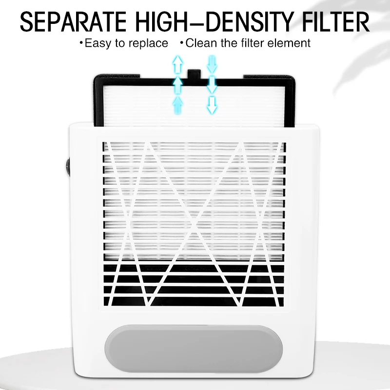 Nail Dust Collector Filter For Manicure Machine Accessories Screen Plate Nail Vacuum Cleaner,858-13 Dust Filter Removable Filter