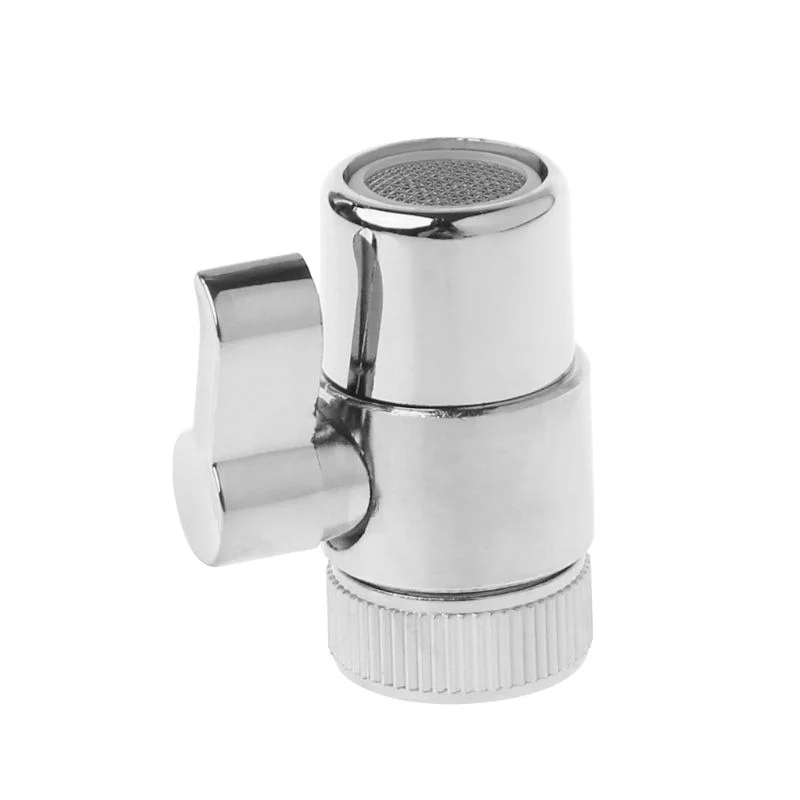 1Pc 3-way Diverter Valve Faucet Connector Adapter Three Head Function Switch Kitchen Accessories