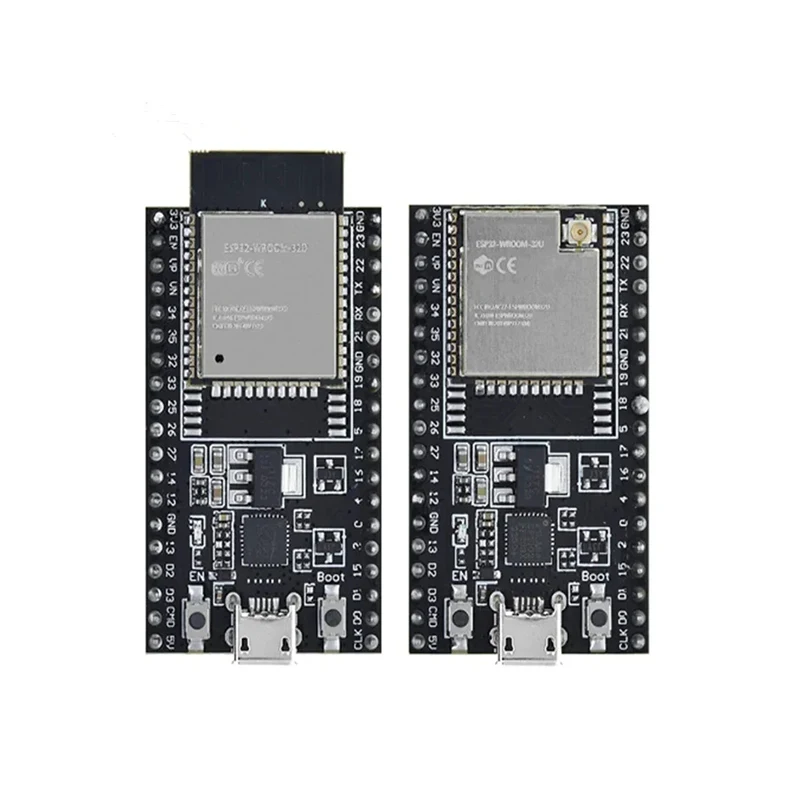 لوحة تطوير ESP32 30P 38P WiFi + بلوتوث استهلاك طاقة منخفض للغاية ثنائي النواة ESP-32 ESP32-WROOM-32D ESP32-WROOM-32U #2