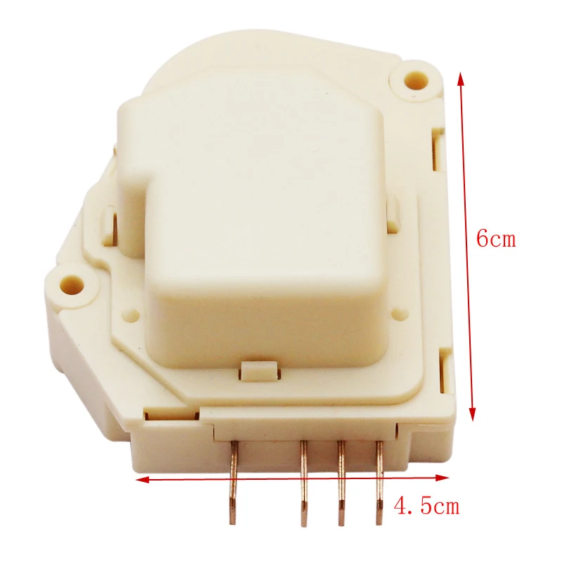 100-120V Refrigerator Defrost Timer High Reliability And Energy Saving 6 Hours Parts Electric Appliance Accessories