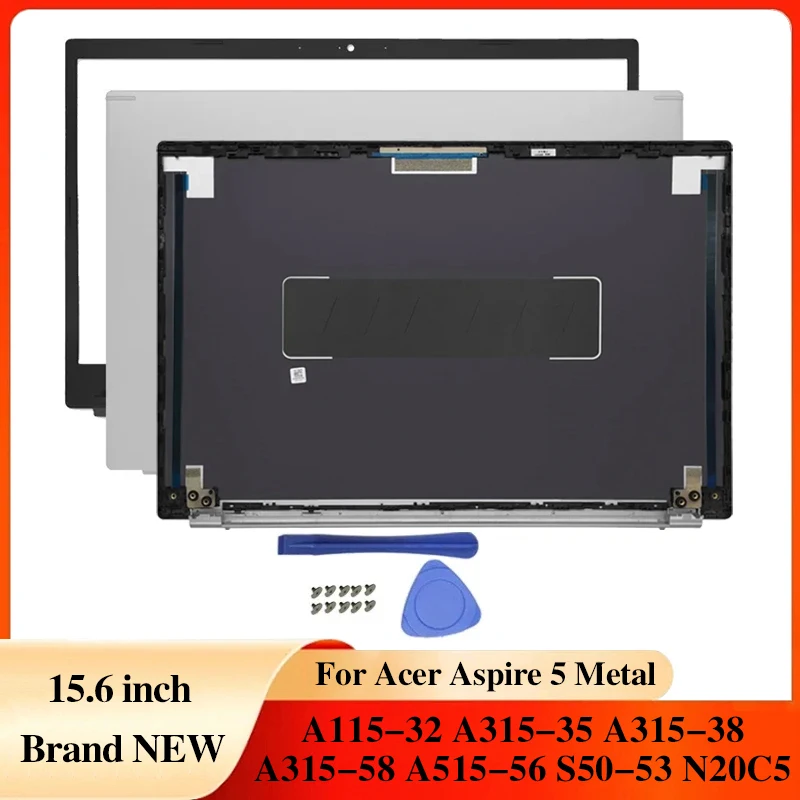 شاشة الكمبيوتر المحمول LCD الغطاء الخلفي الإطار الأمامي ملحقات الكمبيوتر المحمول لشركة أيسر A315-35 A515-56G S50-53 N20C5 A315-58G أجهزة الكمبيوتر المحمولة #4