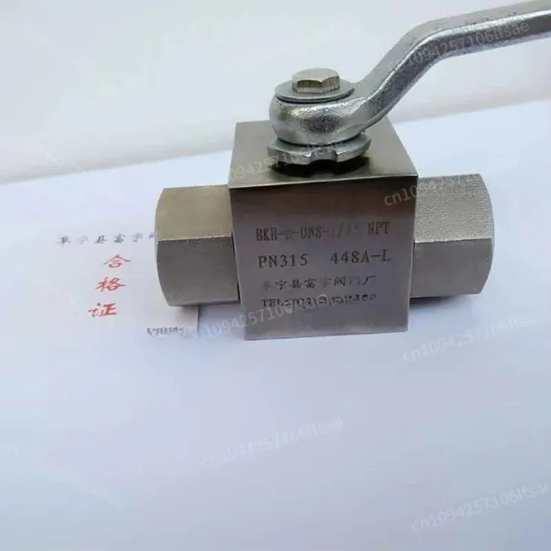

NEW Fuyu BKH stainless steel high pressure gas three-way ball valve stainless steel high pressure internal thread
